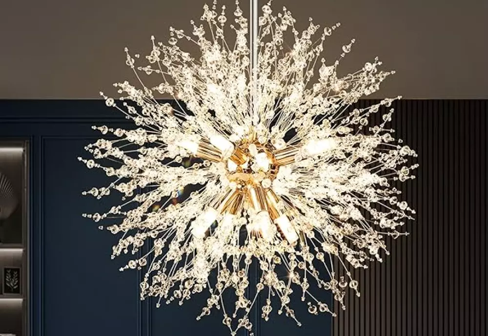 crystal ball chandelier lighting fixture